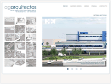 Tablet Screenshot of agarquitectos.com